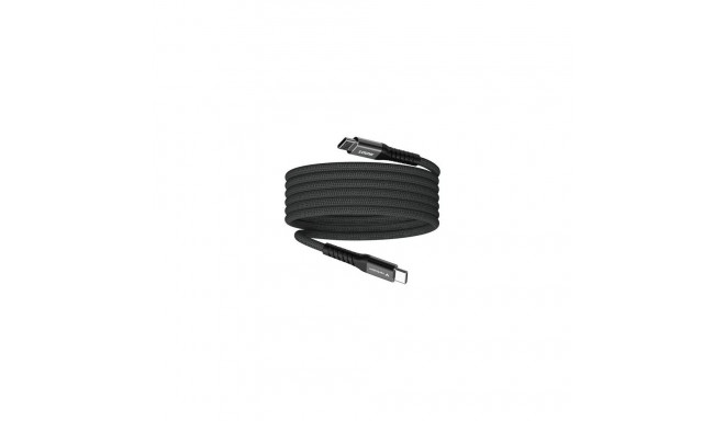 Verbatim Sync &amp; Charge Magnetic Cable - 100W USB-C to USB-C 120 cm Black