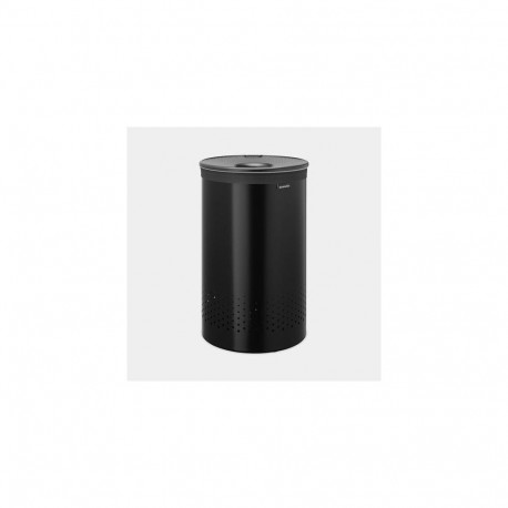 Brabantia 242380 laundry basket 60 L Round Steel Black