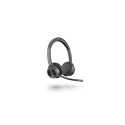 POLY Voyager 4320 UC Headset Wireless Head-band Office/Call center USB Type-A Bluetooth Black
