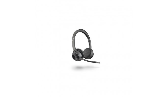 POLY Voyager 4320 UC Headset Wireless Head-band Office/Call center USB Type-A Bluetooth Black