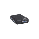 Manhattan KVM Switch Compact 4-Port, 4x USB-A, Cables included, Audio Support, Control 4x computers 