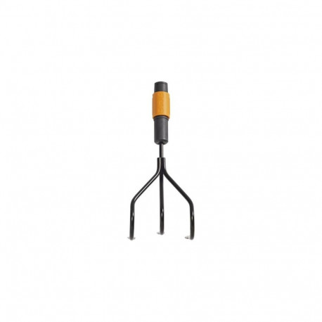 Fiskars QuikFit Black, Orange Hand cultivator