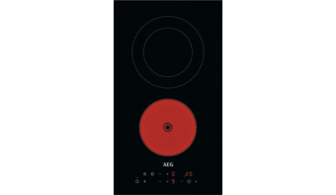 AEG HRB32310CB Black Built-in 30 cm Ceramic 2 zone(s)
