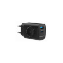 Gembird TA-UC-PDQCW20-01-BK mobile device charger Universal Black AC Fast charging Indoor