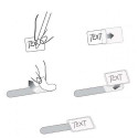 Label-the-cable LTC 2530 cable tie White