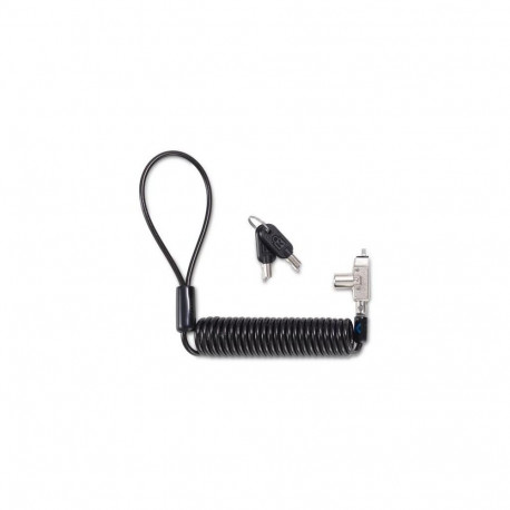 Kensington Slim N17 2.0 Portable Keyed Laptop Lock for Wedge-Shaped Slots