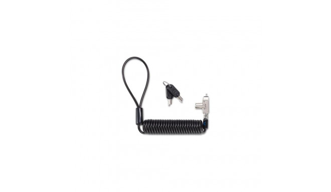 Kensington Slim N17 2.0 Portable Keyed Laptop Lock for Wedge-Shaped Slots