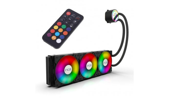 Inca ISS-03XN computer cooling system Computer case Liquid cooling kit 12 cm Black