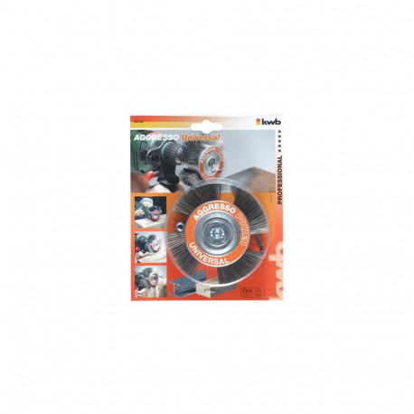 kwb 602500 wire wheel/wheel brush 11 cm