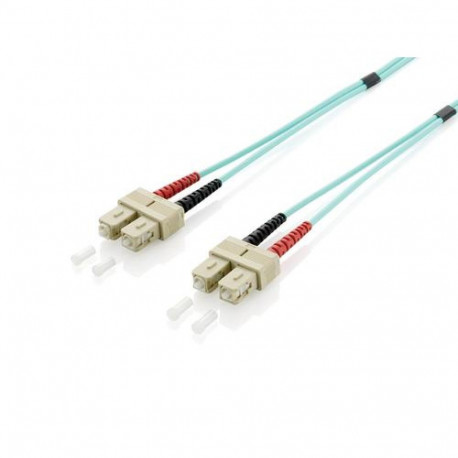 Equip SC/SC Fiber Optic Patch Cable, OM3, 30m