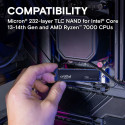 Crucial T705                 4TB PCIe Gen5 NVMe M.2 SSD