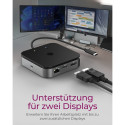 Icy Box 7w1 USB4 | 2x USB3.2 Gen 2 | 1x USB-C | 1x HDMI | 1x DP | audio | PD 60W