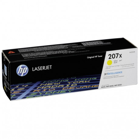HP Cartridge 207X kollane (W2212X)