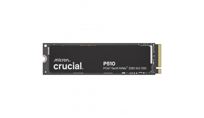 SSD|CRUCIAL|P510|1TB|M.2|PCIe Gen5|NVMe|TLC|Write speed 9500 MBytes/sec|Read speed 11000 MBytes/sec|