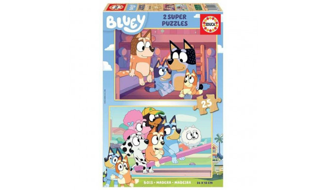 2-Puzzle Set Bluey 25 Pieces