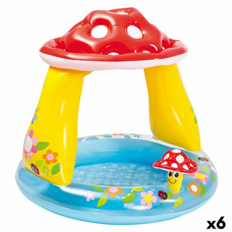 Täispuhutav lastebassein Intex Seened Varikatus 45 L 102 x 89 x 102 cm (6 Ühikut)