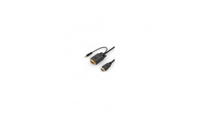 Gembird HDMI isane - VGA isane + 3,5 mm 3 m täis-HD
