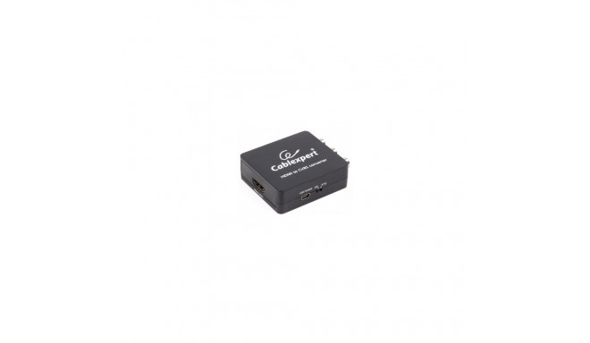 Adapter Gembird HDMI CVBS-iks ja stereoheli muundur