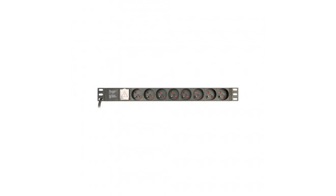 Gembird Rack Power Strip 8x French 3m (EG-PDU-014-F)