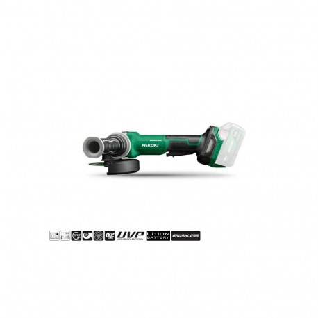 HIKOKI.ANGLE GRINDER.18V 125mm G1813DVF W2Z BL DEAD SWITCH HSC