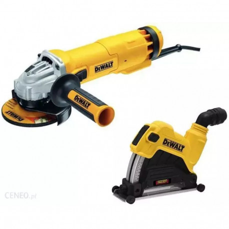 DEWALT ANGLE GRINDER 125/1400W DWE46107 + CONCRETE CUTTING GUARD