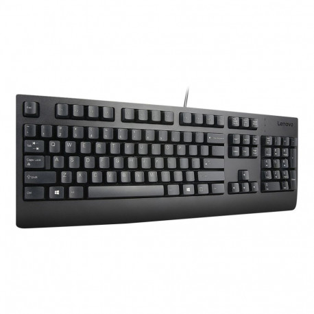 LENOVO Preferred Pro II Keyboard full size USB QWERTY Nordic black brown box (ND)