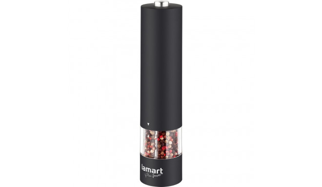 Pepper mill electric 22cm Lamart, black