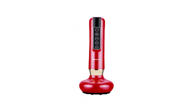 Humanas DermaSmooth Anticellulite Massager with Chinese Cupping Device Function - Red