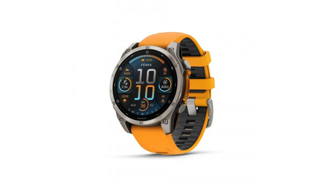 Garmin fenix 8 3.56 cm (1.4") AMOLED 47 mm digitaalne 454 x 454 pikslit puuteekraan grafiit Wi-Fi GP
