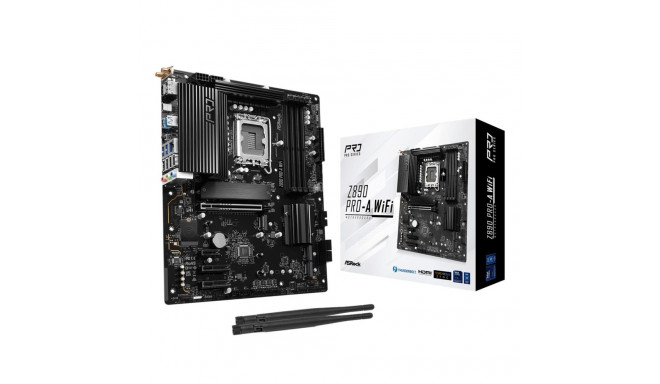 Asrock Z890 Pro-A WiFi Intel Z890 LGA 1851 (Socket V1) ATX emaplaat