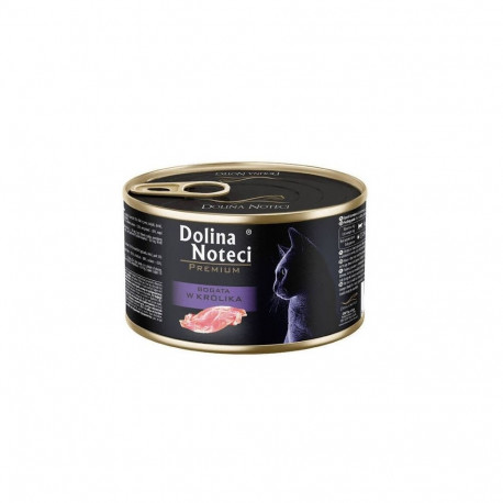 DOLINA NOTECI Premium küülikurohke märg kassitoit 185g