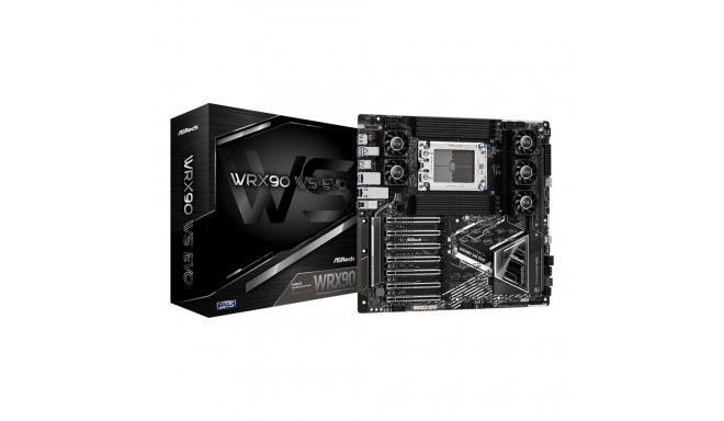 Asrock WRX90 WS EVO emaplaat AMD WRX90 Socket sTR5 EEB