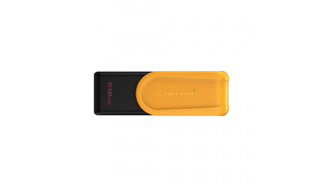 Kingston Technology DataTraveler 512GB Portable USB 3.2 Gen 1 Exodia S (Black/Yellow)