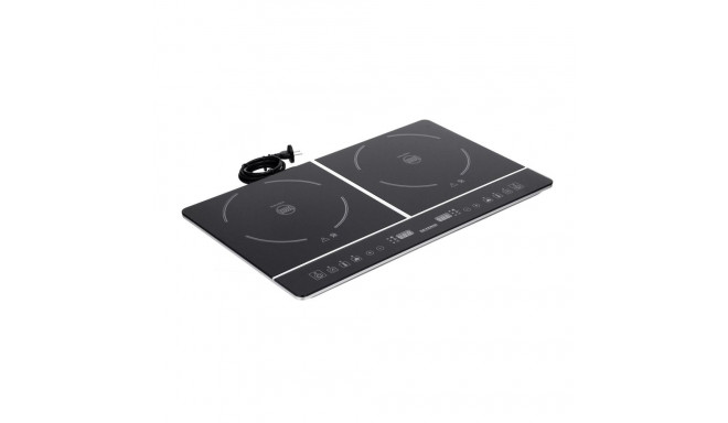 Severin DK 1031 hob Black Countertop Zone induction hob 2 zone(s)