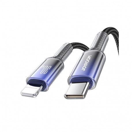 Cable USB-C Lightning Joyroom S-A42 30W 1.2m czarny