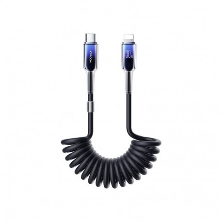 Cable USB-C Lightning Joyroom S-A43 30W 1,5m czarny