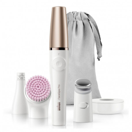 Braun Epilator with accessories | SE912 FaceSpa Pro | Number of power levels 1 | Wet & Dry | White