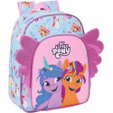 My Little Pony seljakott 34cm, helesinine