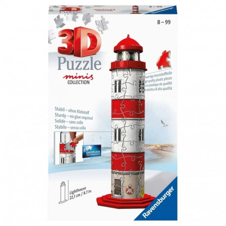 3D mini tuletorn 54-osaline pusle