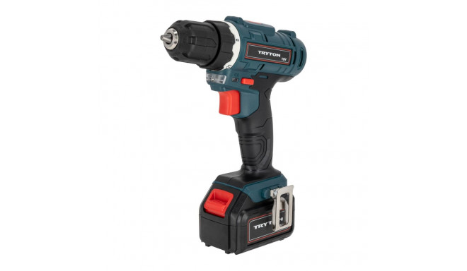 Wiertarko-wkrętarka 18v li-ion, 1 aku ładowarka 3-5h 1bieg