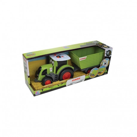 Happy People Claas Tractor with trailer