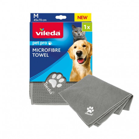 Pet Towel - Vileda Pet Pro Microfibre, White