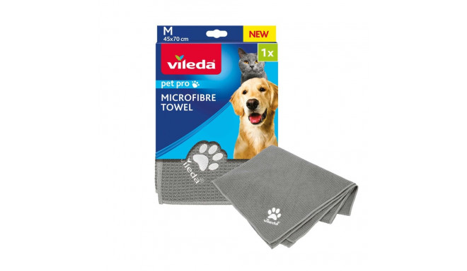 Pet Towel - Vileda Pet Pro Microfibre, White