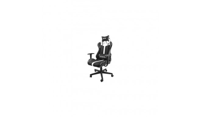 Gaming Chair - FURY Avenger XL Ergonomic Padded Black, White