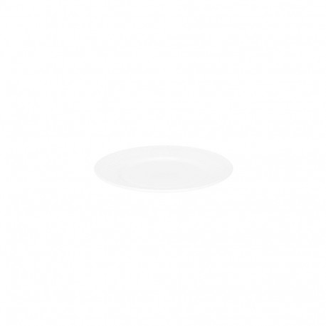 PLATE SQUARE 20.3CM WHITE