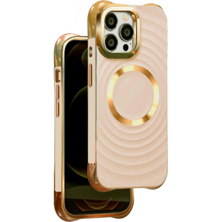 TelForceOne case Circle Glam Mag Apple iPhone 13 Pro, pink