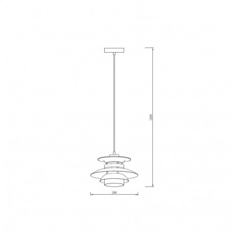 PENDANT LIGHT SIVAS E27 GOLD