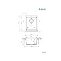 CORDA GRAN valamu 38X46X19 ZQA_T10B ANTH