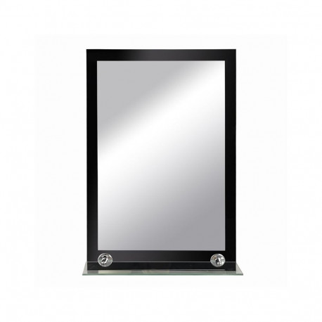 MIRROR HUNG LUSTRO NERO 60X40CM