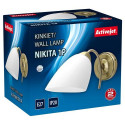 Activejet Classic single wall lamp NIKITA Patyna E27 for the living room